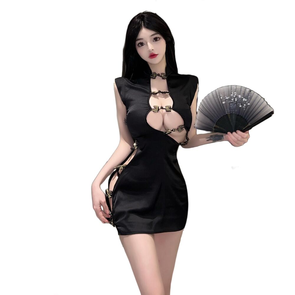 6092 Sexy Cosplay Cheongsam Dress Chinese Qipao Traditional Style Anime